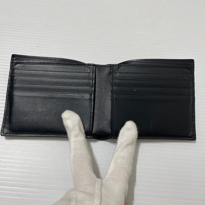 【中古品】【メンズ】 FENDI フェンディ NOEL FIELDING PRINT WALLET 7M0169 AH8Q F09CX ノエルフィールディング ウォレット 財布 二つ折り財布 181-260208-ko-02-tei カラー：ブラック 万代Net店