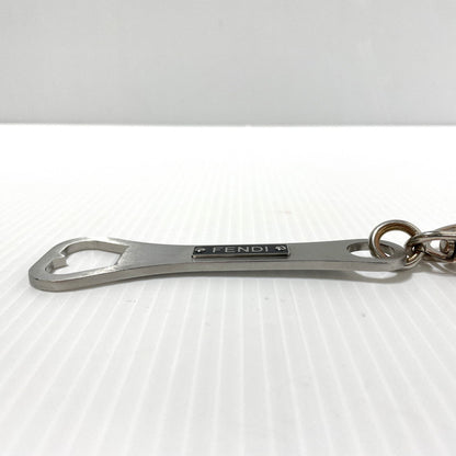 【中古品】【メンズ】 FENDI フェンディ M.BOTTLE OPENER CHARM 7AP062 B09 F1G8L ボトルオープナー チャーム アクセサリー 栓抜き 182-260208-ko-01-tei カラー：シルバー 万代Net店