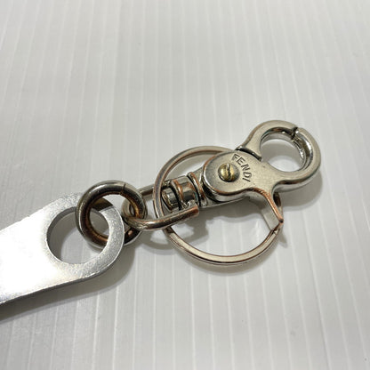 【中古品】【メンズ】 FENDI フェンディ M.BOTTLE OPENER CHARM 7AP062 B09 F1G8L ボトルオープナー チャーム アクセサリー 栓抜き 182-260208-ko-01-tei カラー：シルバー 万代Net店