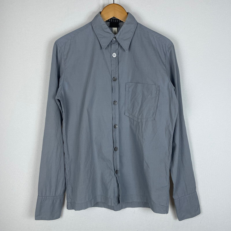【中古品】【メンズ】 10 CORSO COMO COMME DES GARCONS ディエチコルソコモ コムデギャルソン × PEACHOO+KREJBERG ピーチョー クレイバーグ 別注 コラボ L/S SHIRT ロングスリーブ シャツ 長袖 トップス 140-260206-ks-05-tei サイズ：1 カラー：グレー 万代Net店