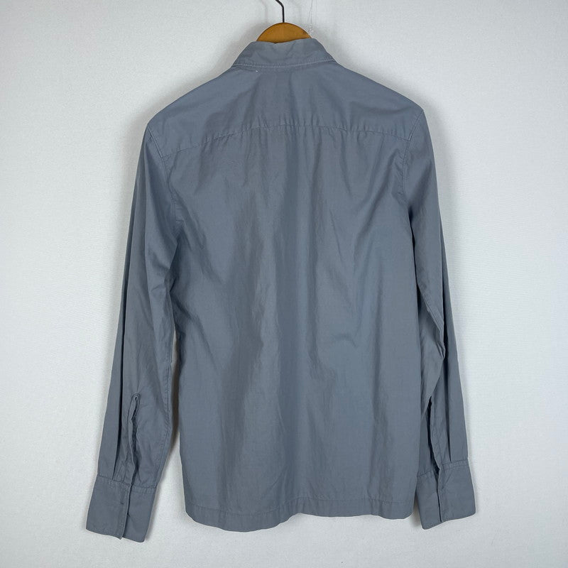 【中古品】【メンズ】 10 CORSO COMO COMME DES GARCONS ディエチコルソコモ コムデギャルソン × PEACHOO+KREJBERG ピーチョー クレイバーグ 別注 コラボ L/S SHIRT ロングスリーブ シャツ 長袖 トップス 140-260206-ks-05-tei サイズ：1 カラー：グレー 万代Net店