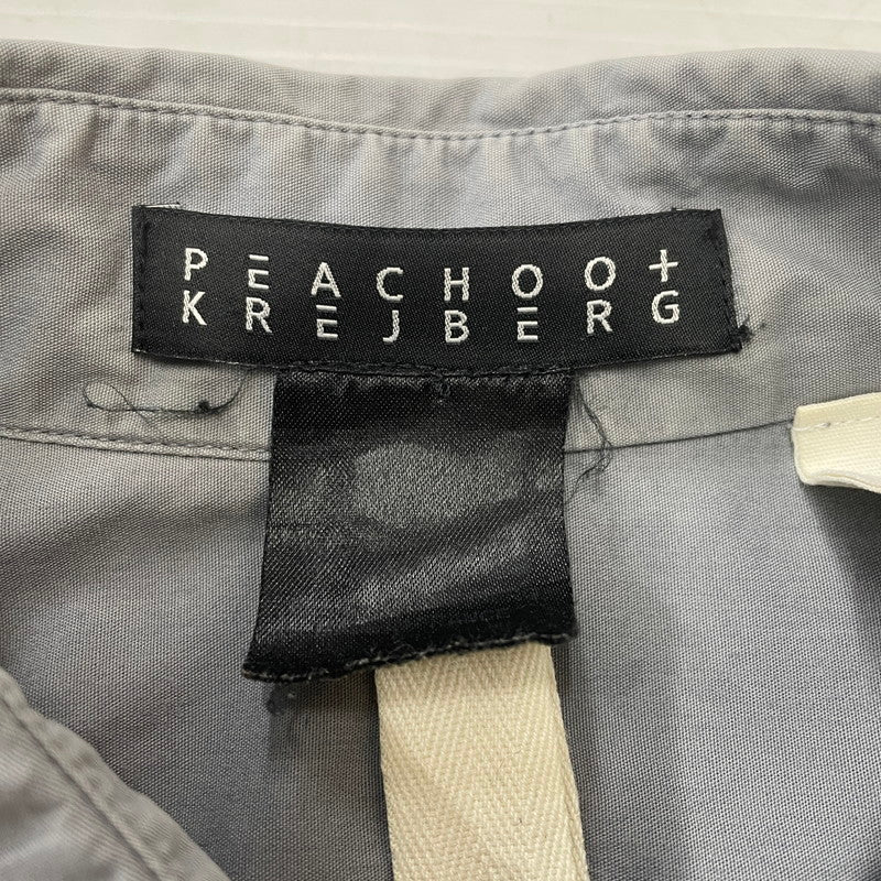 【中古品】【メンズ】 10 CORSO COMO COMME DES GARCONS ディエチコルソコモ コムデギャルソン × PEACHOO+KREJBERG ピーチョー クレイバーグ 別注 コラボ L/S SHIRT ロングスリーブ シャツ 長袖 トップス 140-260206-ks-05-tei サイズ：1 カラー：グレー 万代Net店