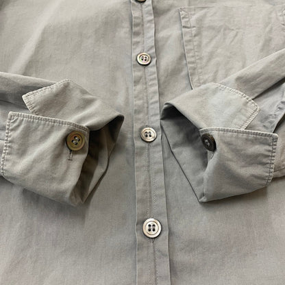 【中古品】【メンズ】 10 CORSO COMO COMME DES GARCONS ディエチコルソコモ コムデギャルソン × PEACHOO+KREJBERG ピーチョー クレイバーグ 別注 コラボ L/S SHIRT ロングスリーブ シャツ 長袖 トップス 140-260206-ks-05-tei サイズ：1 カラー：グレー 万代Net店