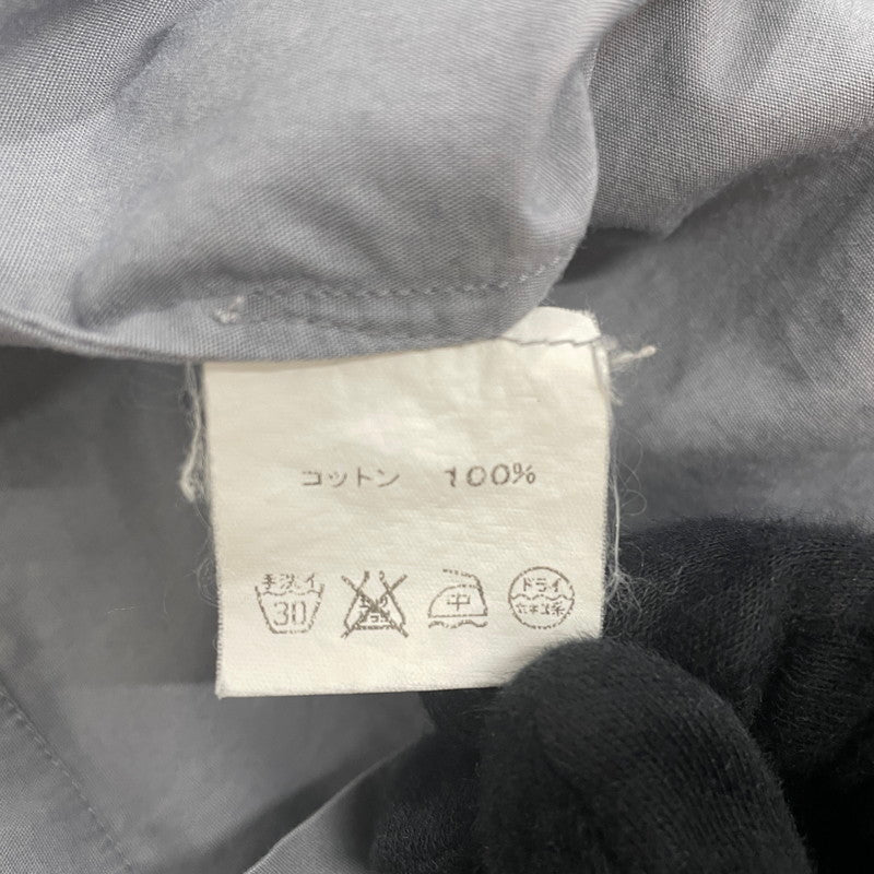 【中古品】【メンズ】 10 CORSO COMO COMME DES GARCONS ディエチコルソコモ コムデギャルソン × PEACHOO+KREJBERG ピーチョー クレイバーグ 別注 コラボ L/S SHIRT ロングスリーブ シャツ 長袖 トップス 140-260206-ks-05-tei サイズ：1 カラー：グレー 万代Net店
