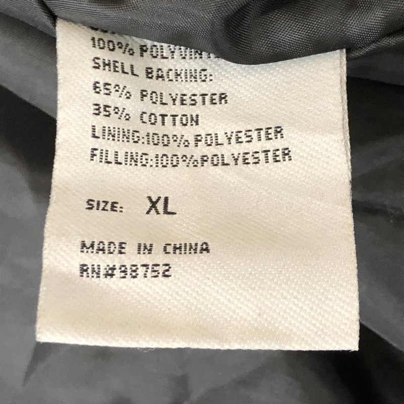 【現状渡し品】【メンズ】 STEVE&BARRY'S スティーブアンドバリーズ MARYLAND TERRAPINS JACKET マリーランド テラピンジャケット アウター フェイクレザー 146-260210-ko-04-tei サイズ：XL カラー：ブラック/レッド 万代Net店