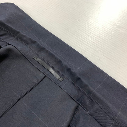 【中古品】【メンズ】 EDIFICE エディフィス WINDOWPANE TAILORED JACKET 17-010-320-2003-3-0 ウィンドーペン テーラードジャケット アウター カジュアルジャケット 147-260212-ko-08-tei サイズ：44 カラー：ネイビー 万代Net店