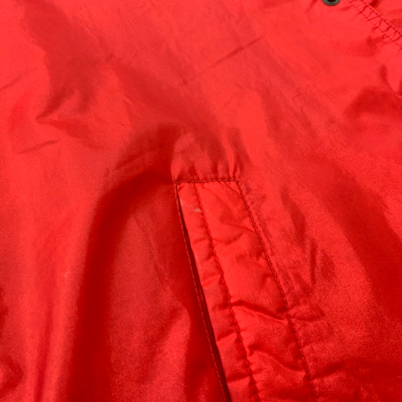 【現状渡し品】【メンズ】 NIKE ナイキ 90's BOA LINER NYLON COACH JACKET 90年代 ボア ライナー ナイロン コーチ ジャケット アウター 148-260212-ko-03-tei サイズ：L カラー：レッド 万代Net店