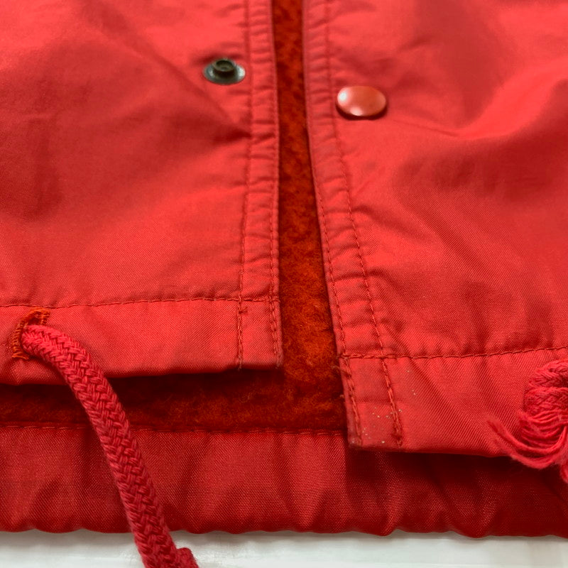 【現状渡し品】【メンズ】 NIKE ナイキ 90's BOA LINER NYLON COACH JACKET 90年代 ボア ライナー ナイロン コーチ ジャケット アウター 148-260212-ko-03-tei サイズ：L カラー：レッド 万代Net店