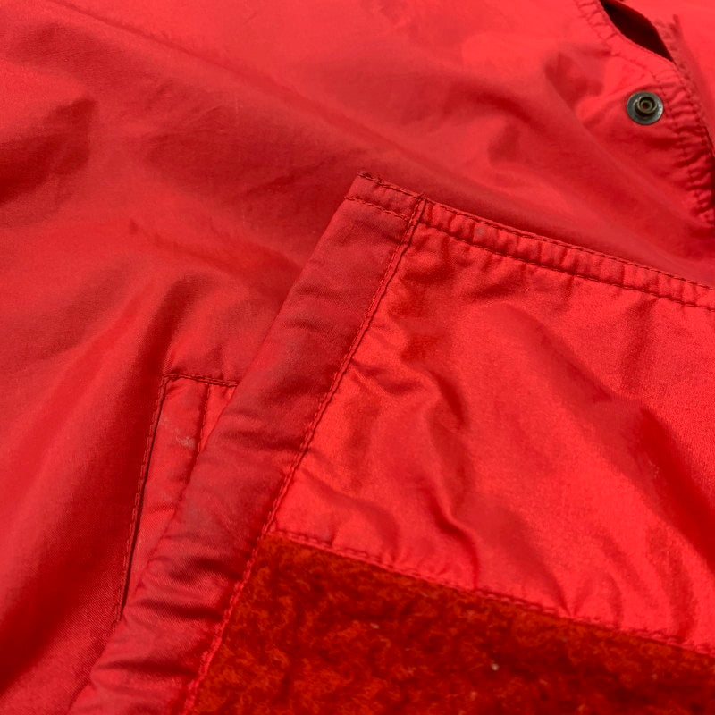 【現状渡し品】【メンズ】 NIKE ナイキ 90's BOA LINER NYLON COACH JACKET 90年代 ボア ライナー ナイロン コーチ ジャケット アウター 148-260212-ko-03-tei サイズ：L カラー：レッド 万代Net店