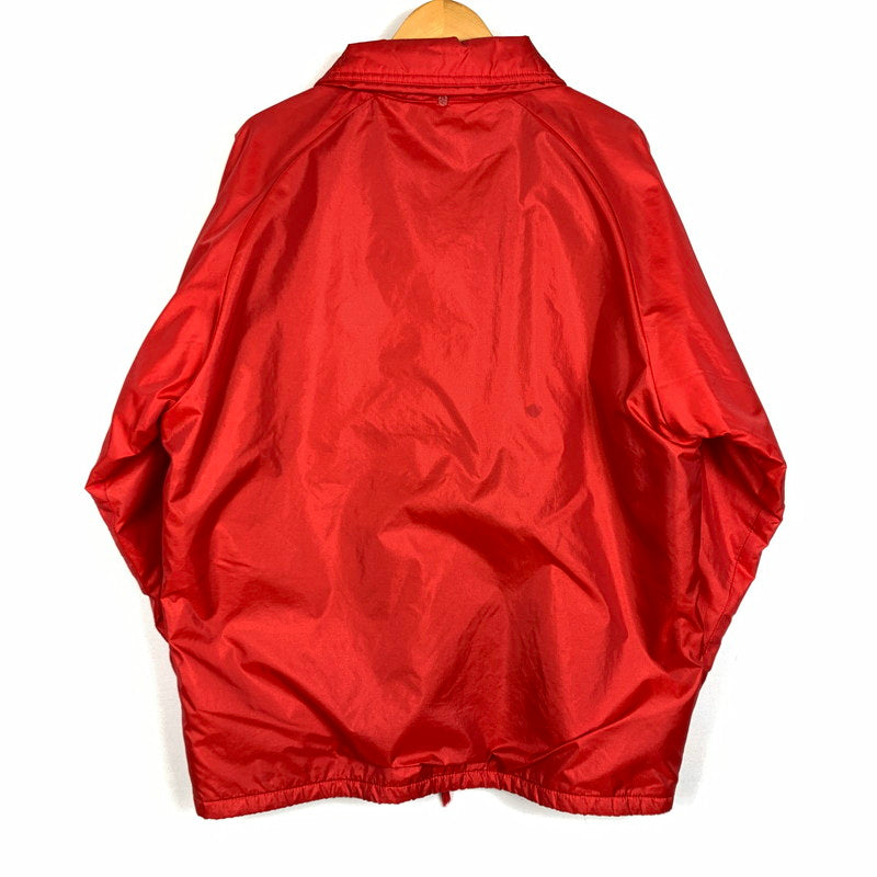 【現状渡し品】【メンズ】 NIKE ナイキ 90's BOA LINER NYLON COACH JACKET 90年代 ボア ライナー ナイロン コーチ ジャケット アウター 148-260212-ko-03-tei サイズ：L カラー：レッド 万代Net店