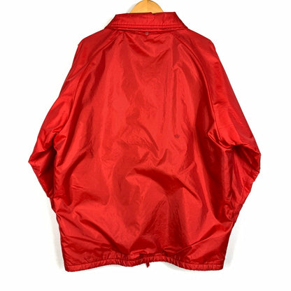 【現状渡し品】【メンズ】 NIKE ナイキ 90's BOA LINER NYLON COACH JACKET 90年代 ボア ライナー ナイロン コーチ ジャケット アウター 148-260212-ko-03-tei サイズ：L カラー：レッド 万代Net店