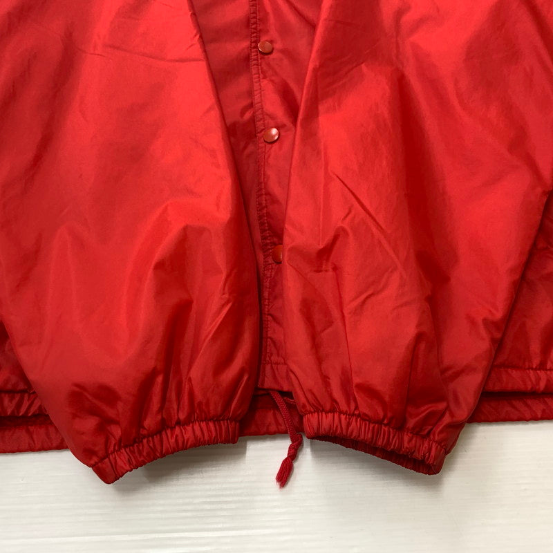 【現状渡し品】【メンズ】 NIKE ナイキ 90's BOA LINER NYLON COACH JACKET 90年代 ボア ライナー ナイロン コーチ ジャケット アウター 148-260212-ko-03-tei サイズ：L カラー：レッド 万代Net店