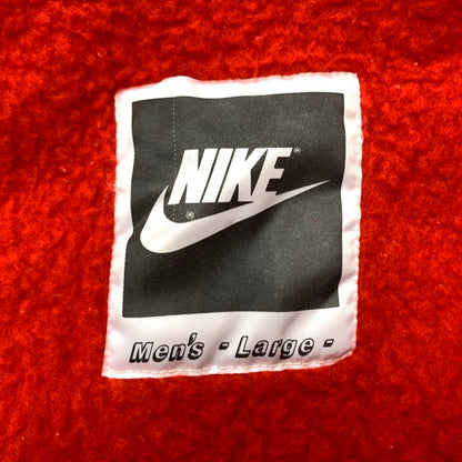 【現状渡し品】【メンズ】 NIKE ナイキ 90's BOA LINER NYLON COACH JACKET 90年代 ボア ライナー ナイロン コーチ ジャケット アウター 148-260212-ko-03-tei サイズ：L カラー：レッド 万代Net店