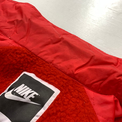【現状渡し品】【メンズ】 NIKE ナイキ 90's BOA LINER NYLON COACH JACKET 90年代 ボア ライナー ナイロン コーチ ジャケット アウター 148-260212-ko-03-tei サイズ：L カラー：レッド 万代Net店