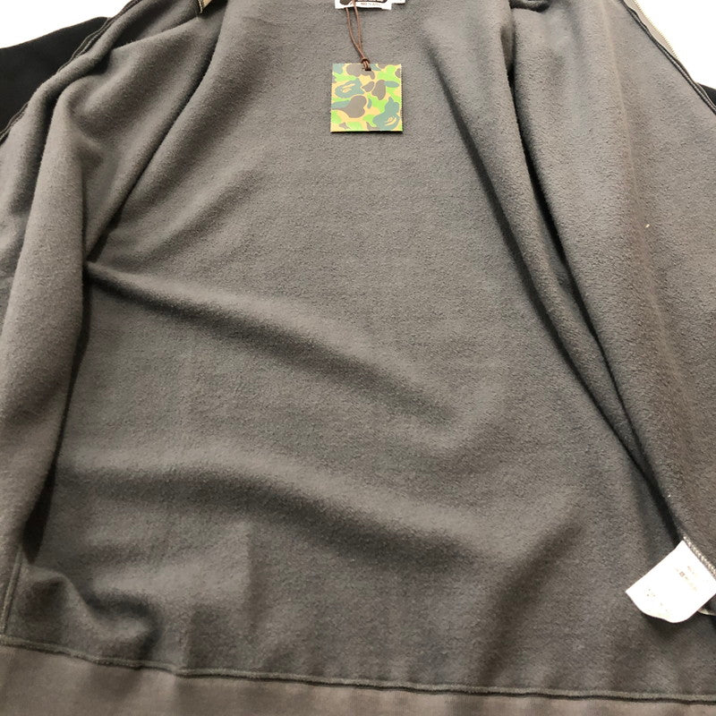 【中古品】【メンズ】 A BATHING APE アベイシングエイプ SHARK FULL ZIP PARAKA 001ZPK701311M シャーク フルジップ パーカー トップス フーディ 142-260217-ko-01-tei サイズ：2XL カラー：ブラック/グレー 万代Net店