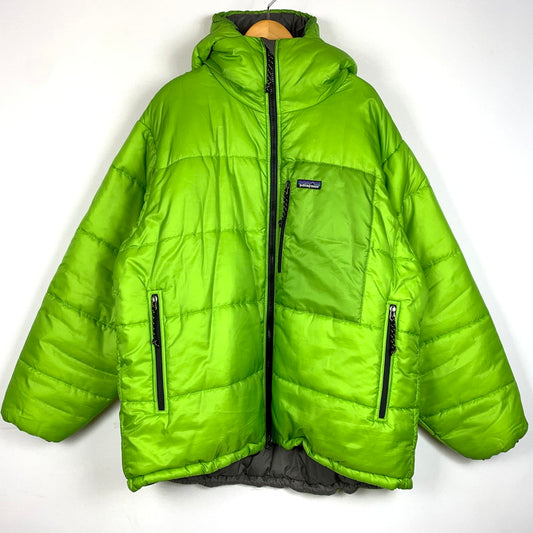 【現状渡し品】【メンズ】 patagonia パタゴニア 00's DAS PARKA GECKO GREEN 84097F02 2000年代 ダス パーカー ゲッコー グリーン アウター ダウンジャケット 144-260209-ko-21-tei サイズ：XL カラー：グリーン 万代Net店