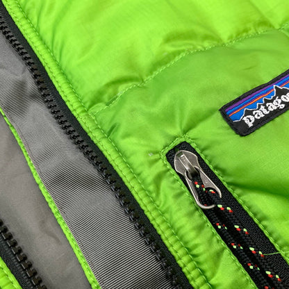【現状渡し品】【メンズ】 patagonia パタゴニア 00's DAS PARKA GECKO GREEN 84097F02 2000年代 ダス パーカー ゲッコー グリーン アウター ダウンジャケット 144-260209-ko-21-tei サイズ：XL カラー：グリーン 万代Net店