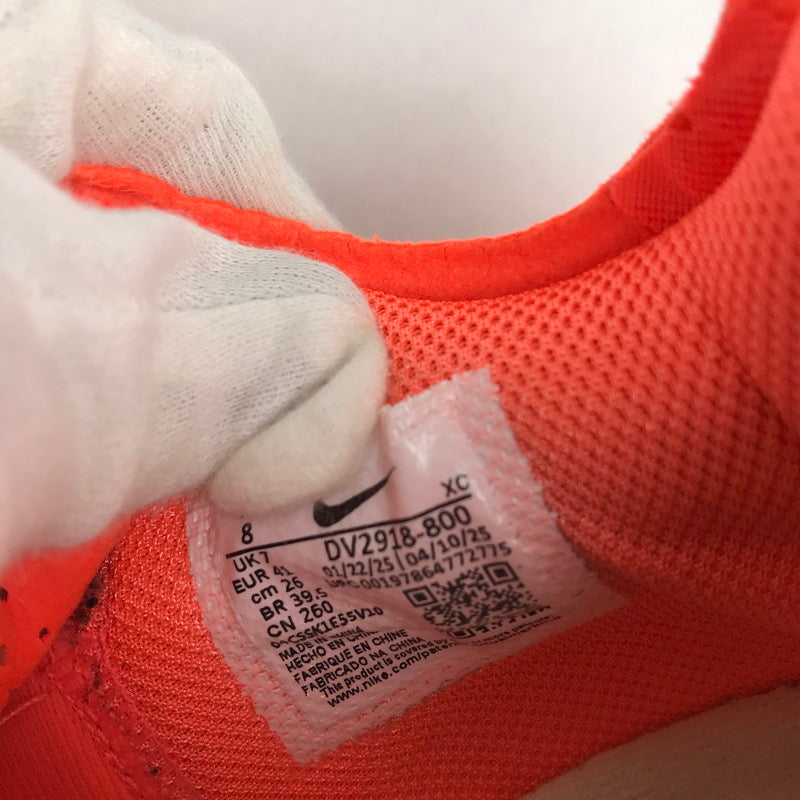 【中古品】【メンズ】 NIKE ナイキ DV2918-800 AIR ZOOM G.T. CUT 3 EP エアズーム GT カット3EP スニーカー 靴 160-260514-ky-05-teih サイズ：26cm カラー：オレンジ 万代Net店
