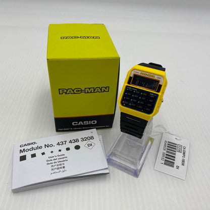 【中古品】【メンズ/レディース】 CASIO CLASSIC カシオクラシック × PAC-MAN パックマン 別注コラボ COLLABORATION MODEL CA53WPC-1B コラボレーション モデル 腕時計 196-260808-yo-15-tei カラー：イエロー/ブラック 万代Net店