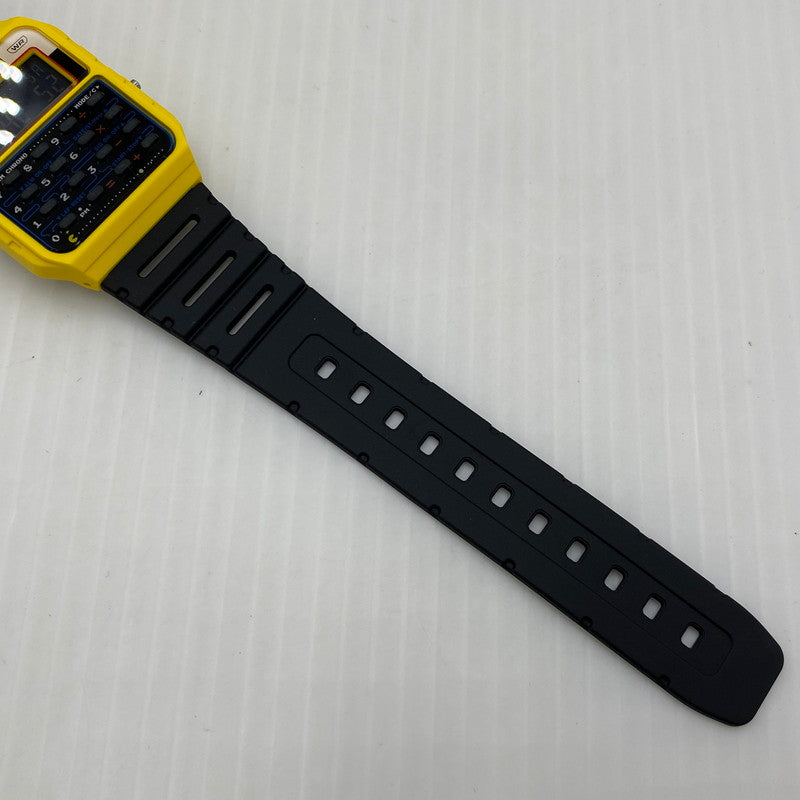 【中古品】【メンズ/レディース】 CASIO CLASSIC カシオクラシック × PAC-MAN パックマン 別注コラボ COLLABORATION MODEL CA53WPC-1B コラボレーション モデル 腕時計 196-260808-yo-15-tei カラー：イエロー/ブラック 万代Net店