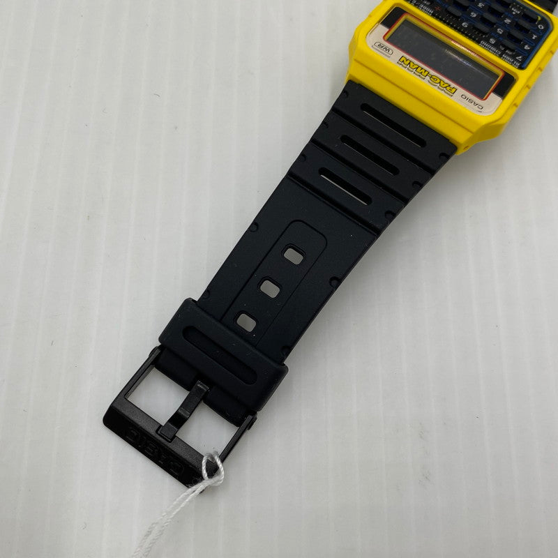 【中古品】【メンズ/レディース】 CASIO CLASSIC カシオクラシック × PAC-MAN パックマン 別注コラボ COLLABORATION MODEL CA53WPC-1B コラボレーション モデル 腕時計 196-260808-yo-15-tei カラー：イエロー/ブラック 万代Net店