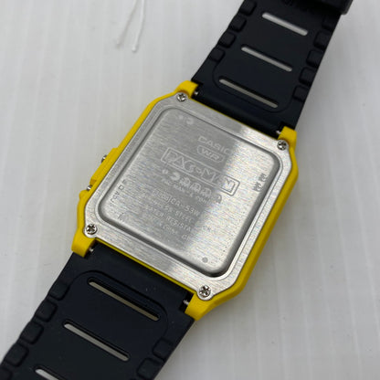 【中古品】【メンズ/レディース】 CASIO CLASSIC カシオクラシック × PAC-MAN パックマン 別注コラボ COLLABORATION MODEL CA53WPC-1B コラボレーション モデル 腕時計 196-260808-yo-15-tei カラー：イエロー/ブラック 万代Net店