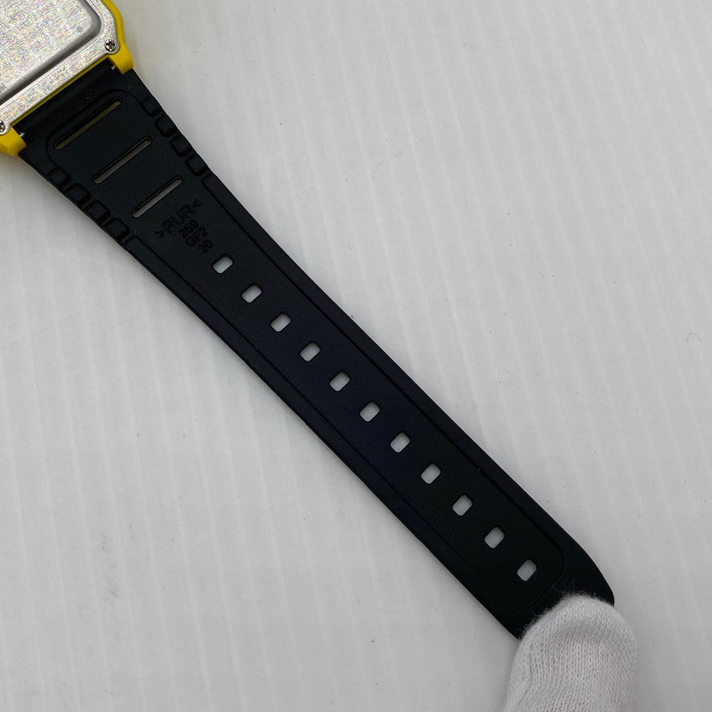【中古品】【メンズ/レディース】 CASIO CLASSIC カシオクラシック × PAC-MAN パックマン 別注コラボ COLLABORATION MODEL CA53WPC-1B コラボレーション モデル 腕時計 196-260808-yo-15-tei カラー：イエロー/ブラック 万代Net店