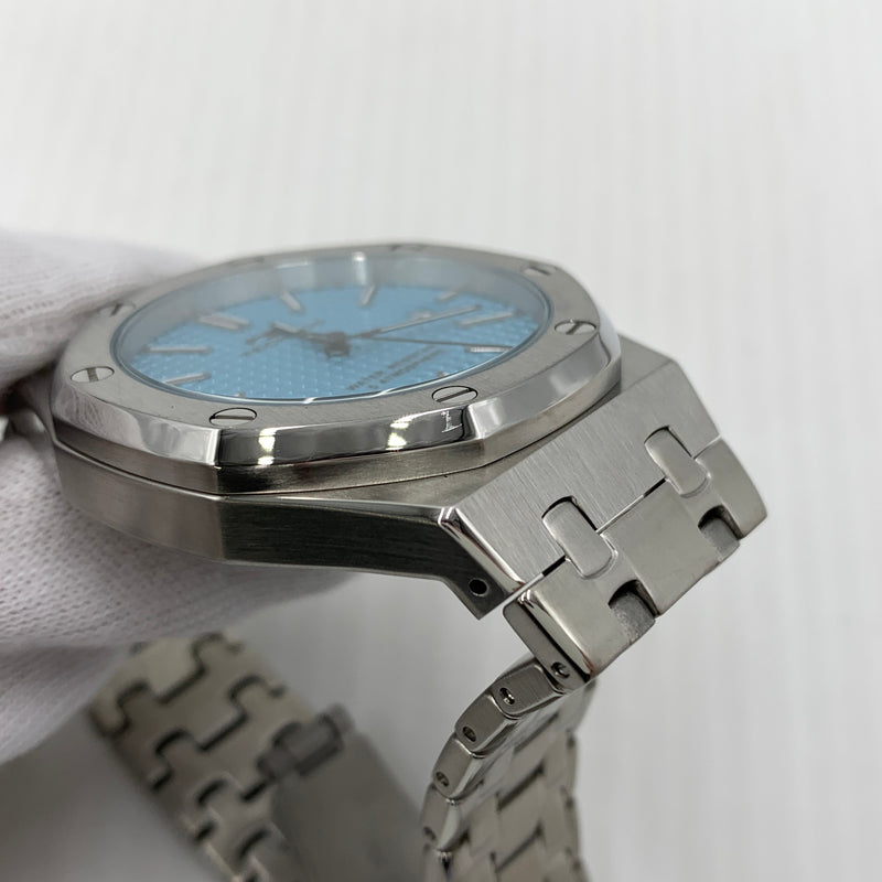 【中古品】【メンズ】 TECHNOS テクノス QUARTZ T9C07SI クォーツ 腕時計 196-260814-yo-07-tei カラー：シルバー/ブルー 万代Net店