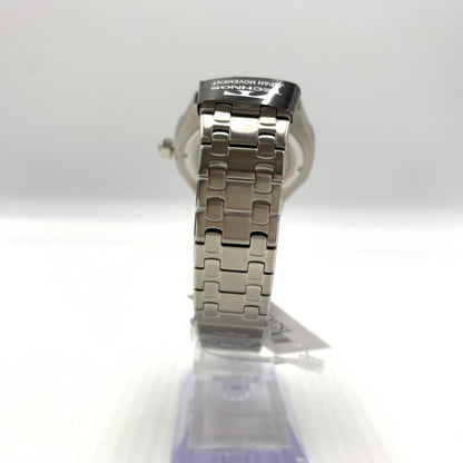 【中古品】【メンズ】 TECHNOS テクノス QUARTZ T9C07SI クォーツ 腕時計 196-260814-yo-07-tei カラー：シルバー/ブルー 万代Net店