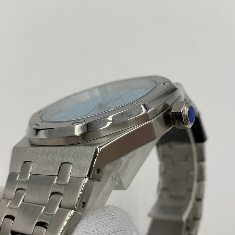 【中古品】【メンズ】 TECHNOS テクノス QUARTZ T9C07SI クォーツ 腕時計 196-260814-yo-07-tei カラー：シルバー/ブルー 万代Net店