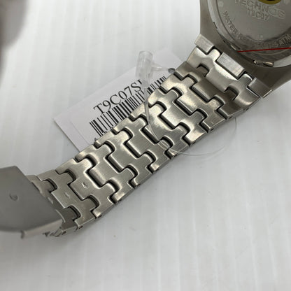 【中古品】【メンズ】 TECHNOS テクノス QUARTZ T9C07SI クォーツ 腕時計 196-260814-yo-07-tei カラー：シルバー/ブルー 万代Net店