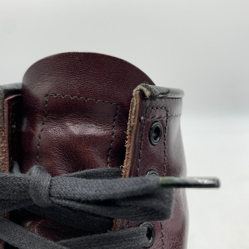 【中古品】【メンズ】 RED WING レッドウィング BECKMAN 9011 ベックマン 靴 ラウンドトゥブーツ ワークブーツ 164-260213-ko-07-tei サイズ：24cm カラー：ブラックチェリー 万代Net店
