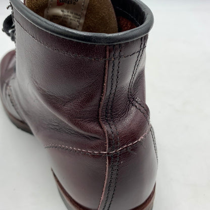 【中古品】【メンズ】 RED WING レッドウィング BECKMAN 9011 ベックマン 靴 ラウンドトゥブーツ ワークブーツ 164-260213-ko-07-tei サイズ：24cm カラー：ブラックチェリー 万代Net店