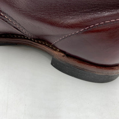 【中古品】【メンズ】 RED WING レッドウィング BECKMAN 9011 ベックマン 靴 ラウンドトゥブーツ ワークブーツ 164-260213-ko-07-tei サイズ：24cm カラー：ブラックチェリー 万代Net店