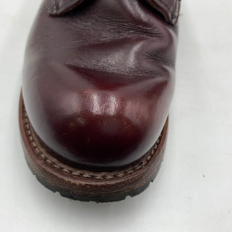 【中古品】【メンズ】 RED WING レッドウィング BECKMAN 9011 ベックマン 靴 ラウンドトゥブーツ ワークブーツ 164-260213-ko-07-tei サイズ：24cm カラー：ブラックチェリー 万代Net店