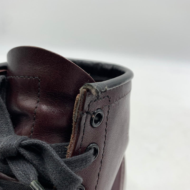 【中古品】【メンズ】 RED WING レッドウィング BECKMAN 9011 ベックマン 靴 ラウンドトゥブーツ ワークブーツ 164-260213-ko-07-tei サイズ：24cm カラー：ブラックチェリー 万代Net店