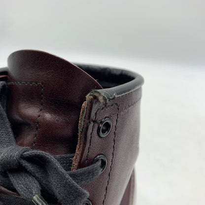 【中古品】【メンズ】 RED WING レッドウィング BECKMAN 9011 ベックマン 靴 ラウンドトゥブーツ ワークブーツ 164-260213-ko-07-tei サイズ：24cm カラー：ブラックチェリー 万代Net店
