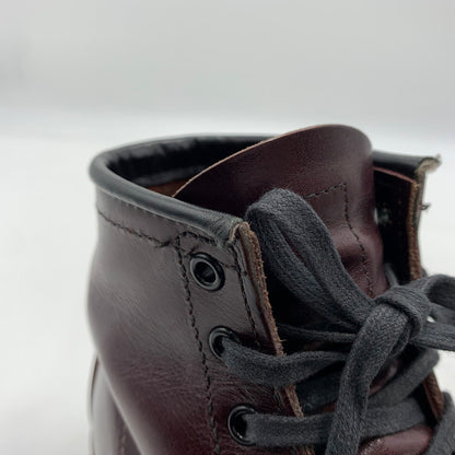 【中古品】【メンズ】 RED WING レッドウィング BECKMAN 9011 ベックマン 靴 ラウンドトゥブーツ ワークブーツ 164-260213-ko-07-tei サイズ：24cm カラー：ブラックチェリー 万代Net店
