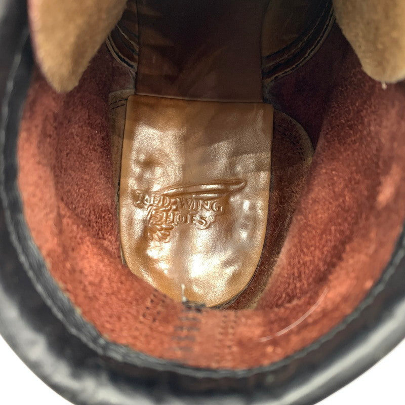 【中古品】【メンズ】 RED WING レッドウィング BECKMAN 9011 ベックマン 靴 ラウンドトゥブーツ ワークブーツ 164-260213-ko-07-tei サイズ：24cm カラー：ブラックチェリー 万代Net店