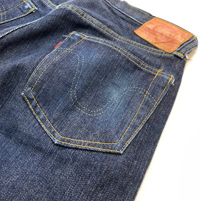 【中古品】【メンズ】 WESTRIDE ウエストライド 1945XX DENIM PNATS デニムパンツ ボトムス ジーンズ 大戦モデル 156-260209-ko-25-tei サイズ：34 カラー：インディゴ 万代Net店