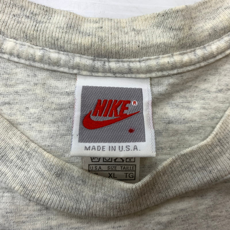 【現状渡し品】【メンズ】 90's HOOP HEROES S/S TEE 90年代 フープ ヒーローズ ショートスリーブ Tシャツ トップス 半袖 148-260209-ko-06-fuzh サイズ：XL カラー：グレー 万代Net店