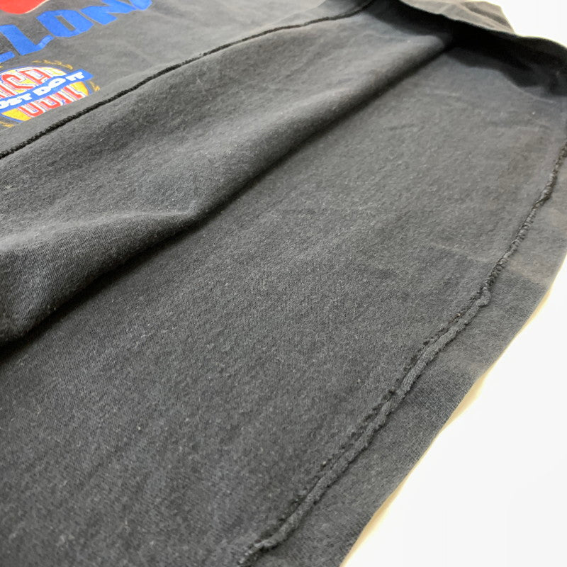 【現状渡し品】【メンズ】 NIKE ナイキ 90's PIPPEN & JORDAN BARCELONA S/S T-SHIRT 90年代 ピッペン＆ジョーダン バルセロナ ショートスリーブ Tシャツ トップス 半袖 148-260209-ko-05-tei サイズ：L カラー：ブラック 万代Net店