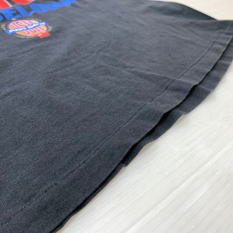【現状渡し品】【メンズ】 NIKE ナイキ 90's PIPPEN & JORDAN BARCELONA S/S T-SHIRT 90年代 ピッペン＆ジョーダン バルセロナ ショートスリーブ Tシャツ トップス 半袖 148-260209-ko-05-tei サイズ：L カラー：ブラック 万代Net店