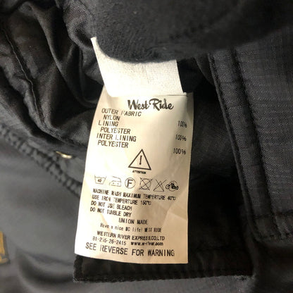 【中古品】【メンズ】 WESTRIDE ウエストライド CAMP SIERRA HOODIE キャンプシエラ フーディ アウター リバーシブルジャケット 145-260217-ko-13-tei サイズ：L カラー：ブラック 万代Net店