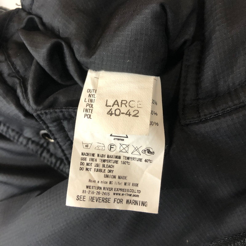 【中古品】【メンズ】 WESTRIDE ウエストライド CAMP SIERRA HOODIE キャンプシエラ フーディ アウター リバーシブルジャケット 145-260217-ko-13-tei サイズ：L カラー：ブラック 万代Net店