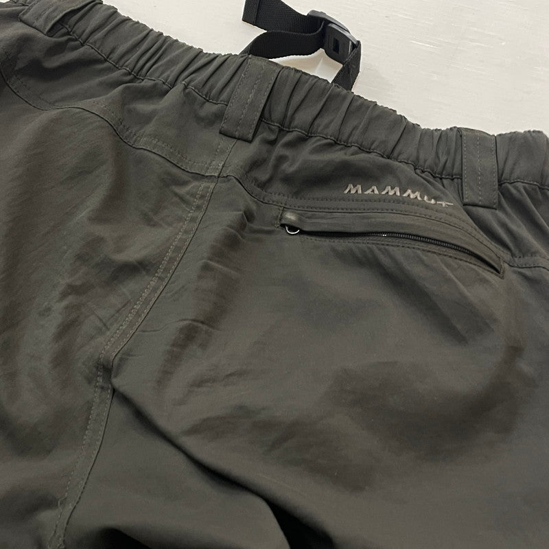 【中古品】【メンズ】 MAMMUT マムート CLIMBING HALF PANTS クライミング ハーフ パンツ ボトムス 短パン 155-260714-sa-16-tei サイズ：S カラー：グレー 万代Net店