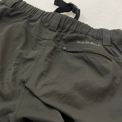 【中古品】【メンズ】 MAMMUT マムート CLIMBING HALF PANTS クライミング ハーフ パンツ ボトムス 短パン 155-260714-sa-16-tei サイズ：S カラー：グレー 万代Net店