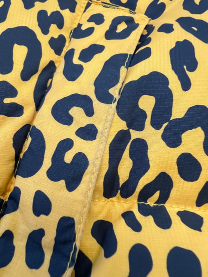 【中古品】【メンズ】 SUPREME シュプリーム × THE NORTH FACE ザノースフェイス 11AW LEOPARD NUPTSE JACKET レオパード ヌプシジャケット アウター 149-261002-AS-1-hon サイズ：M カラー：イエロー/レオパード 万代Net店