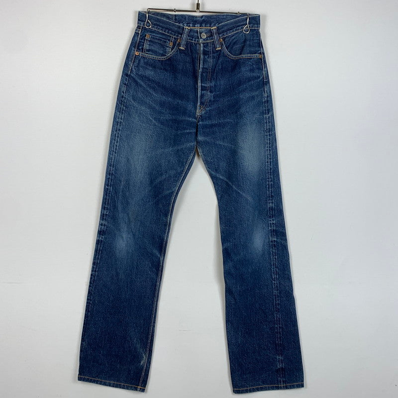 【中古品】【メンズ】 WAREHOUSE ウエアハウス DENIM PANTS LOT1001 デニムパンツ ボトムス ジーンズ フラッグシップ 156-260212-ko-11-tei サイズ：28 カラー：インディゴ 万代Net店