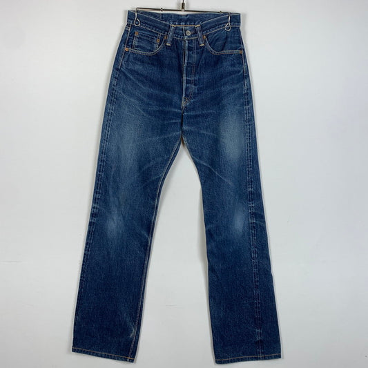 【中古品】【メンズ】 WAREHOUSE ウエアハウス DENIM PANTS LOT1001 デニムパンツ ボトムス ジーンズ フラッグシップ 156-260212-ko-11-tei サイズ：28 カラー：インディゴ 万代Net店